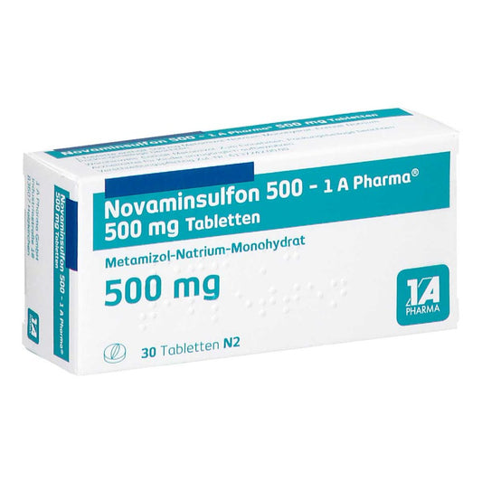Novaminsulfon 500-1a Pharma Tabletten (30 stk)