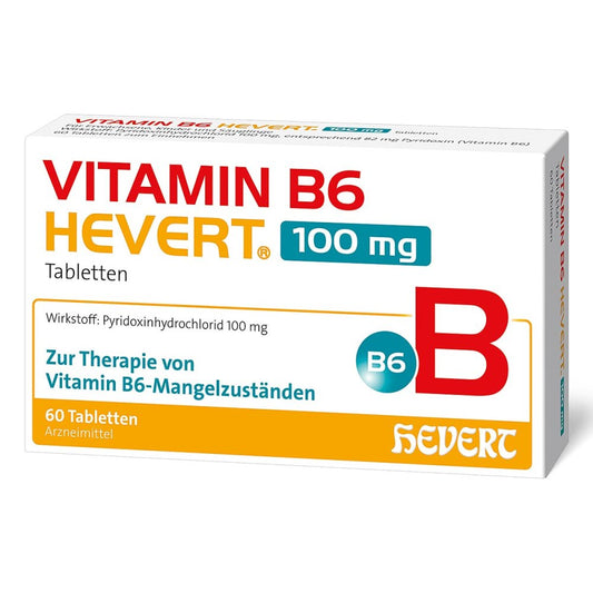 Vitamin B6 Hevert 100 Mg Tabletten (60 stk)