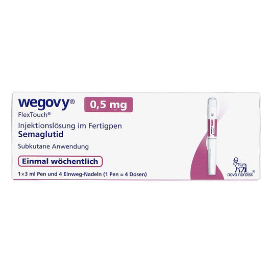Wegovy 0,5 Mg Flextouch Injektionslsg.Fertigpen (1X3 ml)