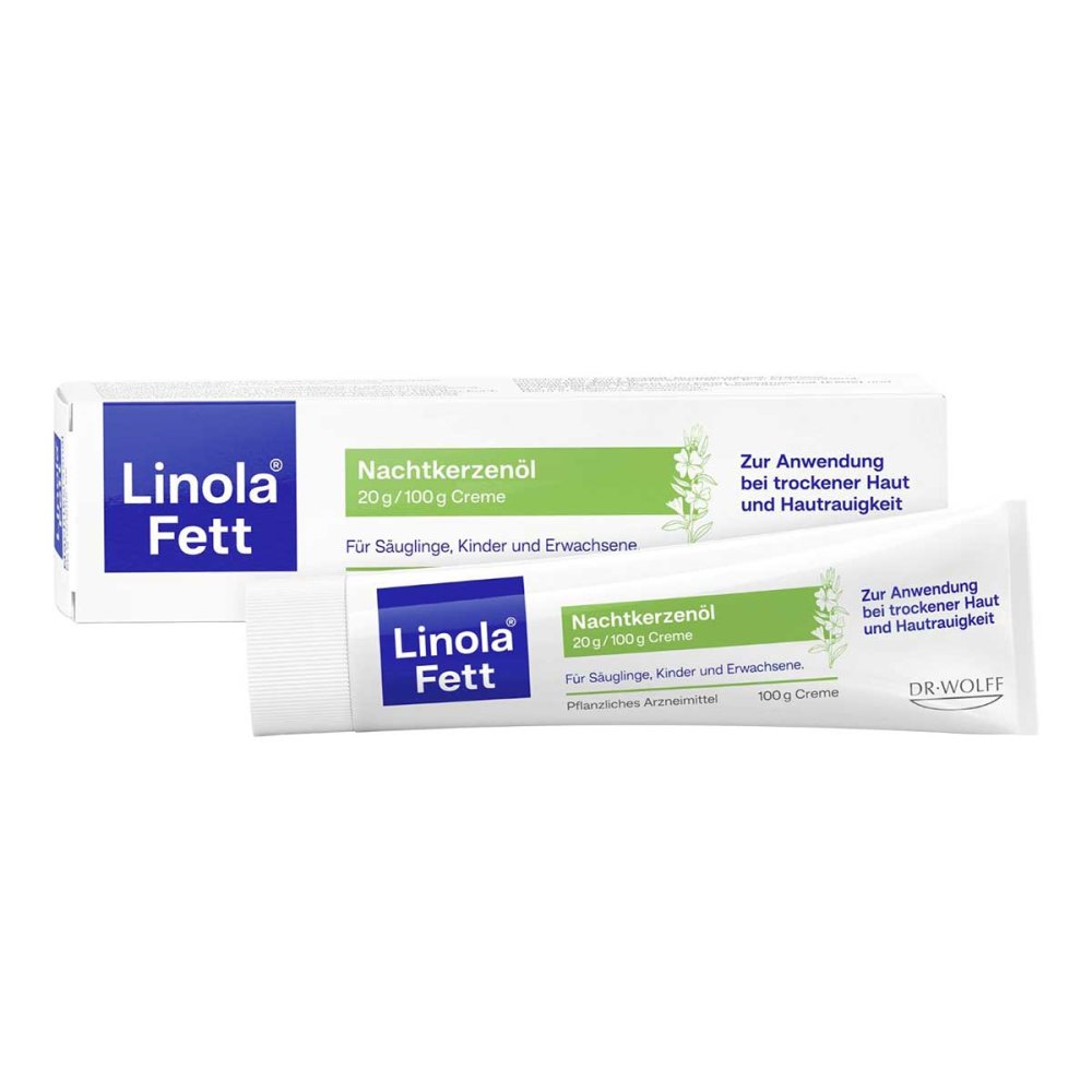 Linola Fett Nachtkerzenöl 20 G/100 G Creme (100 g)