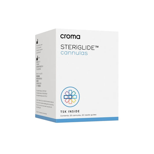 TSK STERiGLIDE Croma Cannula 22G x 38 mm (20 stk)