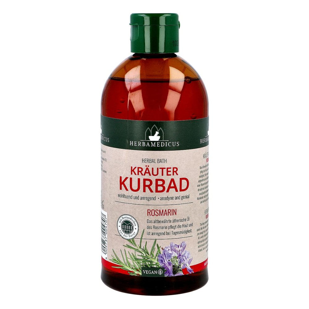Das Produktfoto zeigt Rosmarin Kräuter Kurbad Herbamedicus PZN 00133304