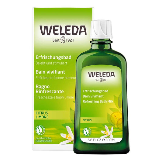 Das Produktfoto zeigt Weleda Citrus Erfrischungsbad PZN 00650815