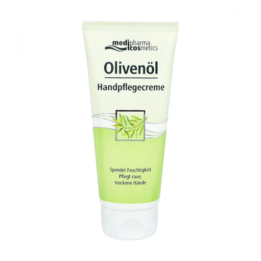 Das Produktfoto zeigt Olivenöl Handpflegecreme PZN 01373358