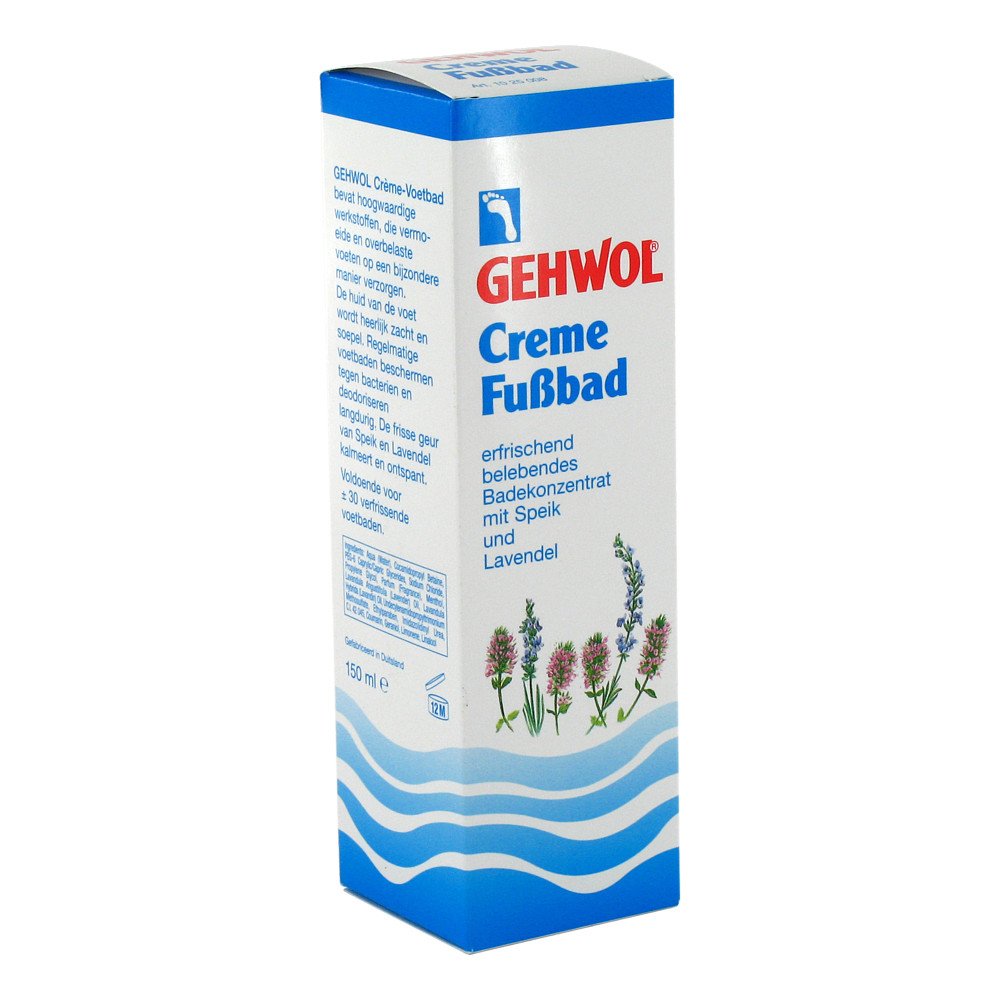 Das Produktfoto zeigt Gehwol Creme-Fußbad PZN 01693838