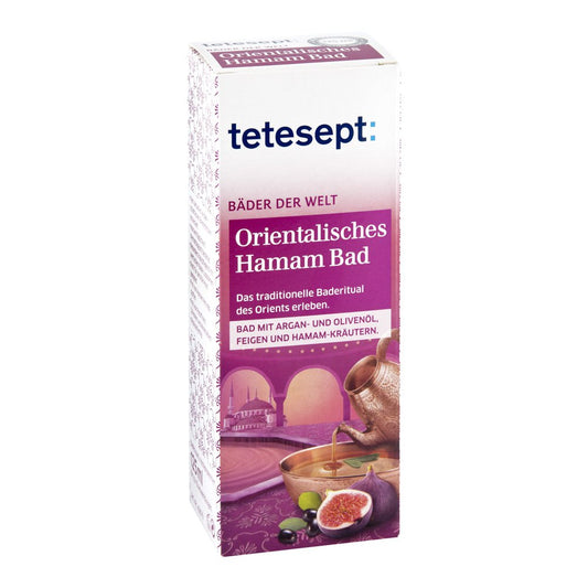 Das Produktfoto zeigt Tetesept Orientalisches Hamam Bad PZN 02242227