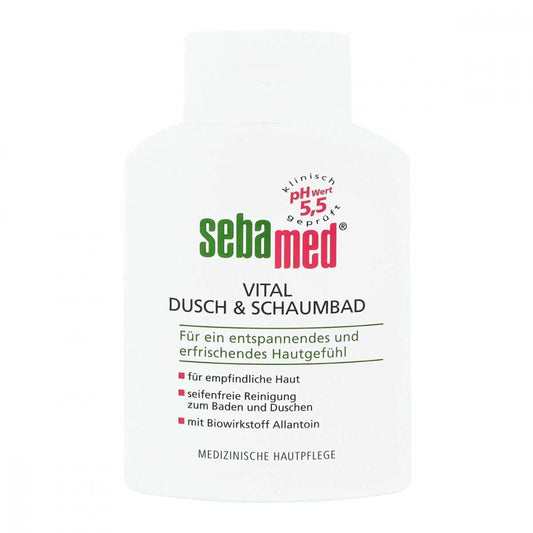 Das Produktfoto zeigt Sebamed Dusch Und Schaumbad PZN 04688418