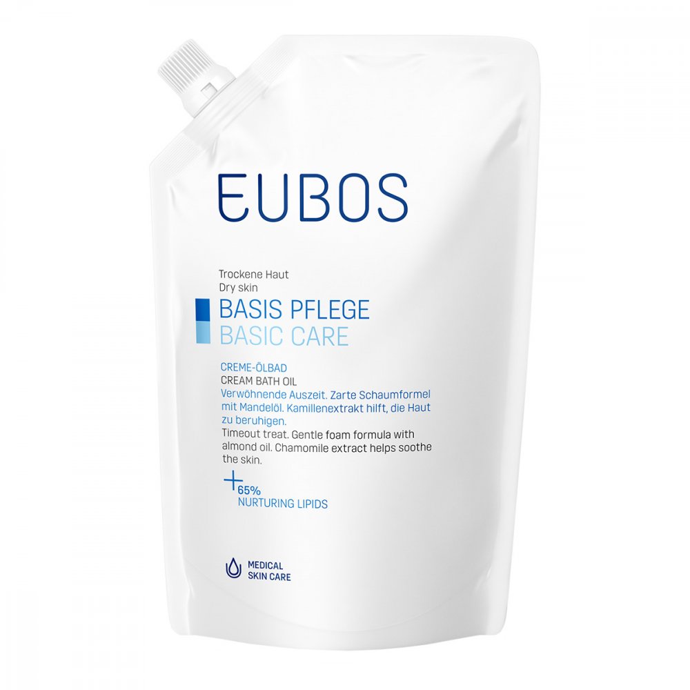 Das Produktfoto zeigt Eubos Creme Ölbad Nachf.Btl. PZN 04911483