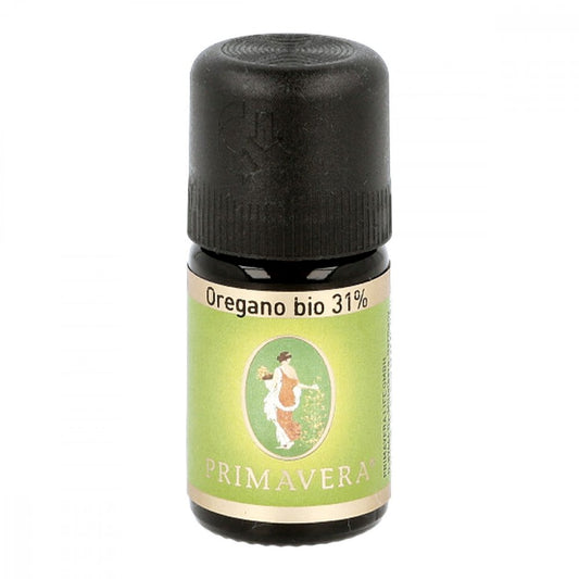 Das Produktfoto zeigt Oregano Öl Ätherisch Bio 31% PZN 05909229