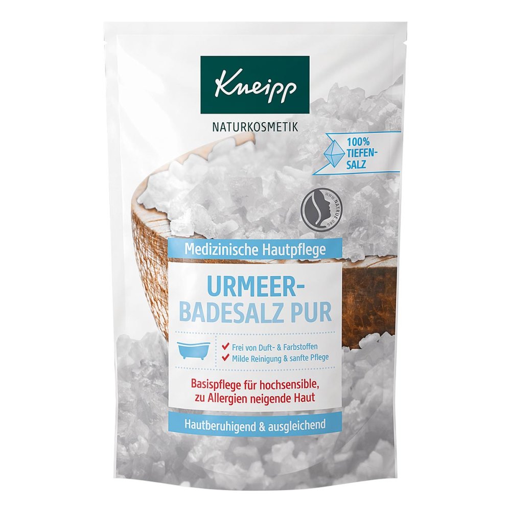 Das Produktfoto zeigt Kneipp Urmeer-Badesalz PZN 06089426