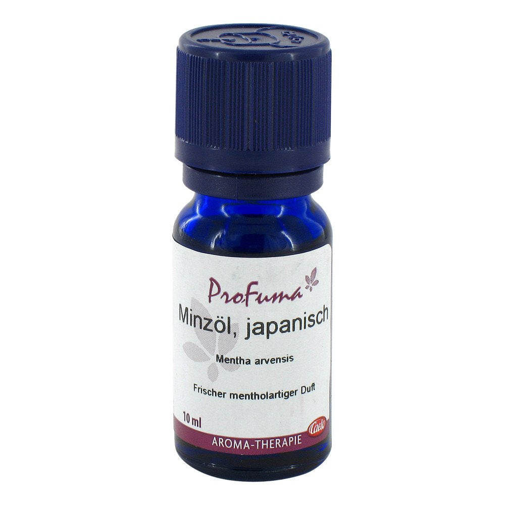 Das Produktfoto zeigt Minzöl Japanisch Profuma Caelo Hv-Packung PZN 07111694