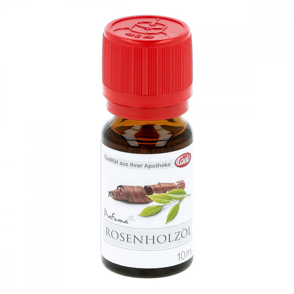 Das Produktfoto zeigt Rosenholz Öl Profuma Caelo Hv-Packung PZN 07112363