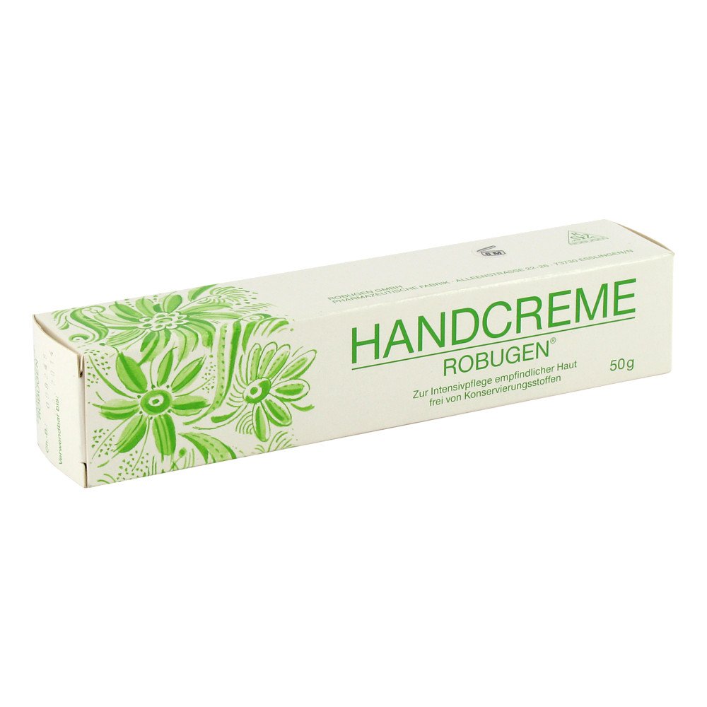 Das Produktfoto zeigt Handcreme Robugen PZN 07217903