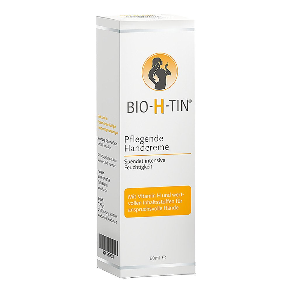 Das Produktfoto zeigt Bio-H-Tin Handcreme PZN 07578618