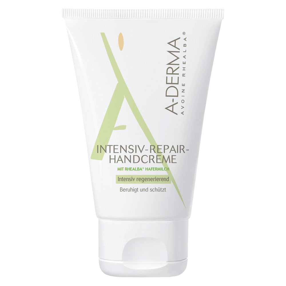 Das Produktfoto zeigt A-Derma Basisline Intensiv Repair Handcreme PZN 07586486