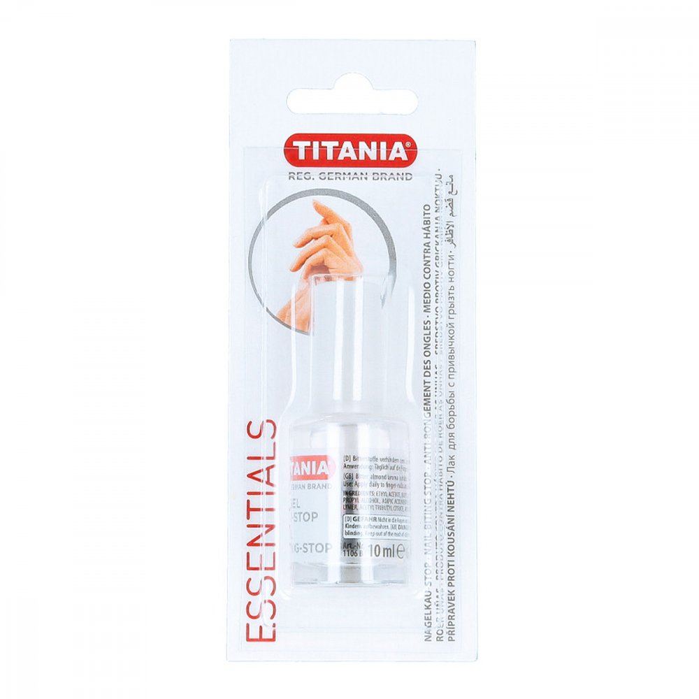 Das Produktfoto zeigt Nagelkau Stop Flüssig Titania PZN 07662454