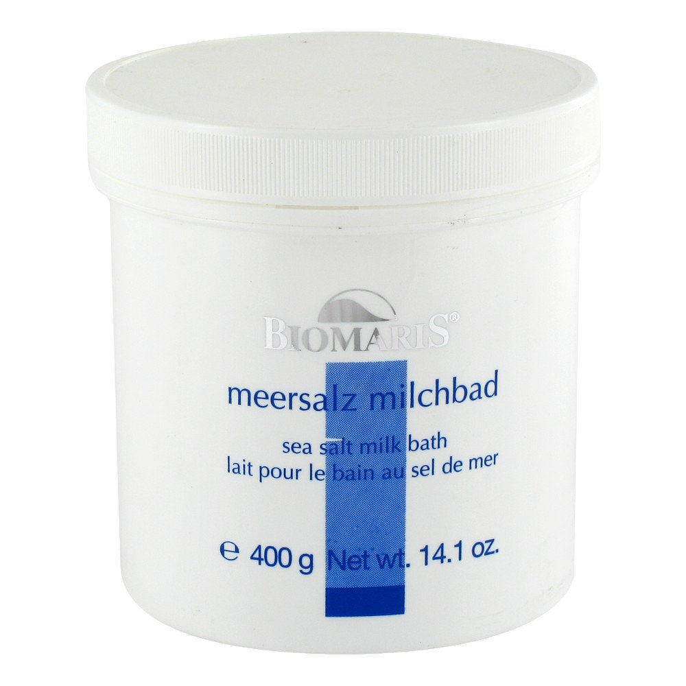 Das Produktfoto zeigt Biomaris Meersalz Milchbad PZN 08722715