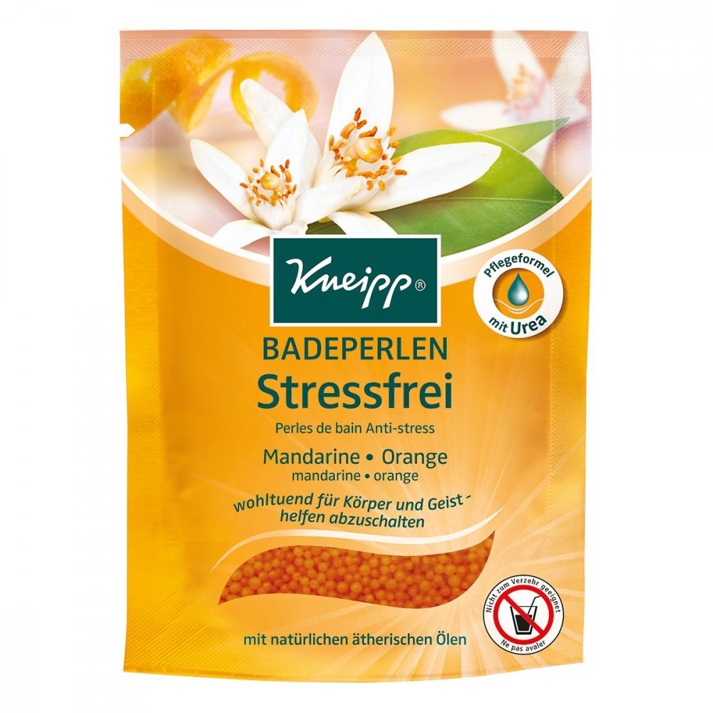 Das Produktfoto zeigt Kneipp Badeperlen Stressfrei PZN 09206571