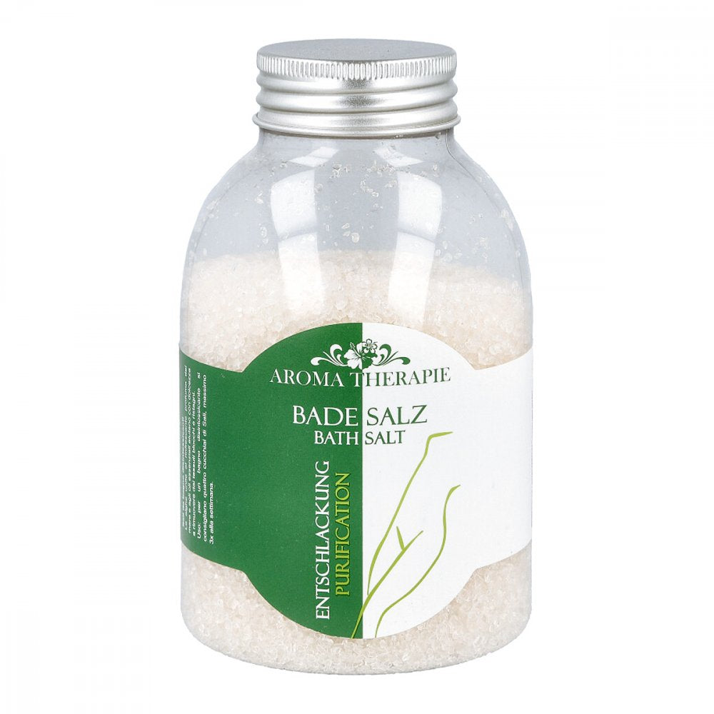 Das Produktfoto zeigt Aromatherapie Badesalz Entschlackung PZN 09516834