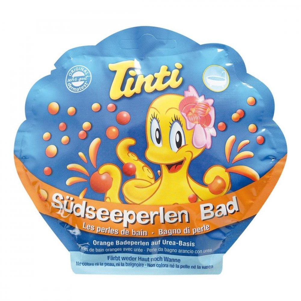 Das Produktfoto zeigt Tinti Urea Badeperlen PZN 09522993