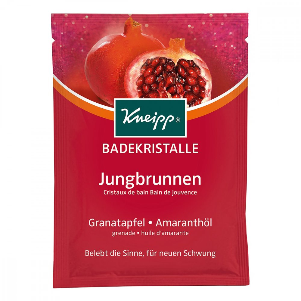Das Produktfoto zeigt Kneipp Badekristalle Jungbrunnen PZN 09779686